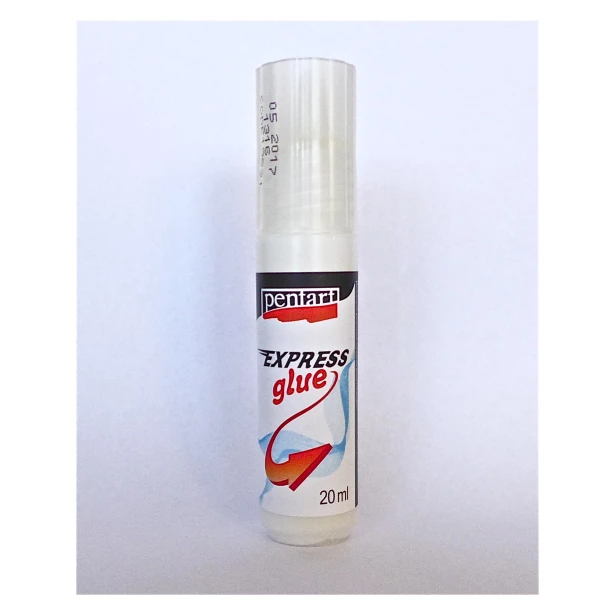 Klej bardzo mocny szybkoschnący 20 ml - do gipsu i papieru express glue