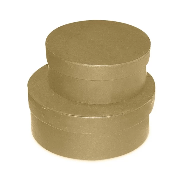 Pudełko kartonowe okrągłe 2 sztuki