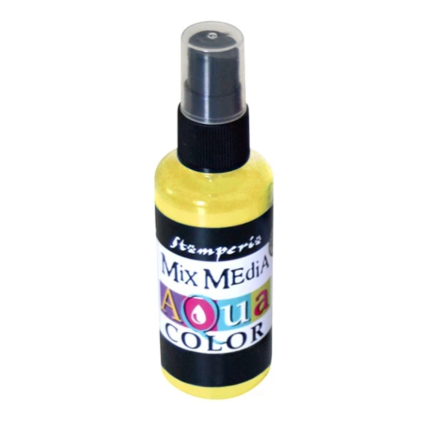 Mgiełka w spray'u MIX MEDIA 60 ml  ŻÓŁTY