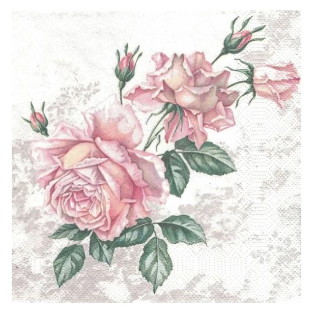 Serwetka - Kwiaty, róże
