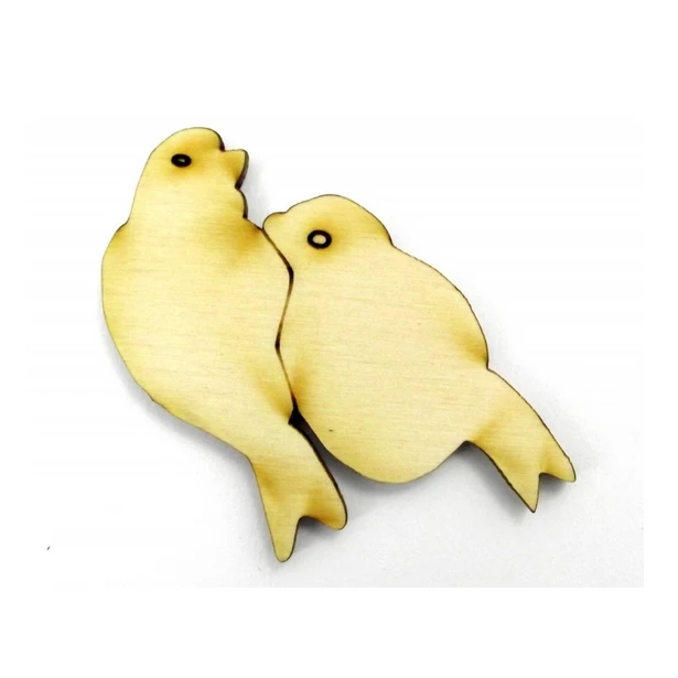 Zakochane ptaszki   6x7 cm