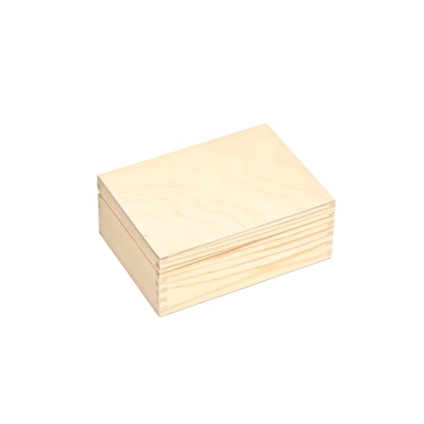 Drewniane pudełko  prostokątne 22,5x16,5x8cm