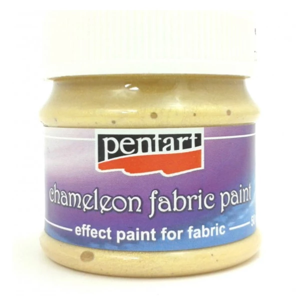 Farba do tkanin 50ml - CHAMELEON JASNY ZŁOTY