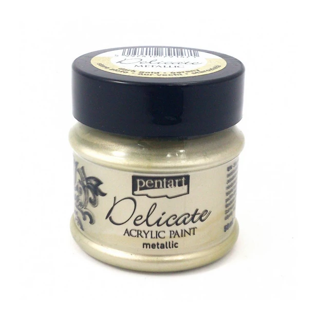 Farba metaliczna Delicate stare złoto 50 ml