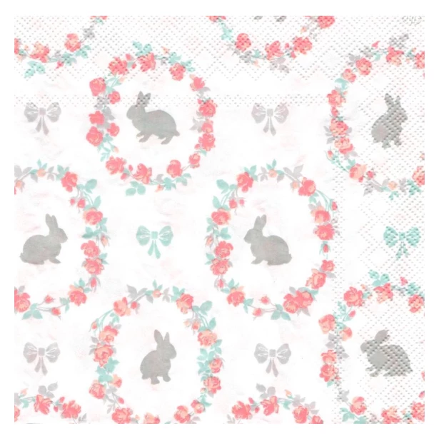 Serwetka - zajączki