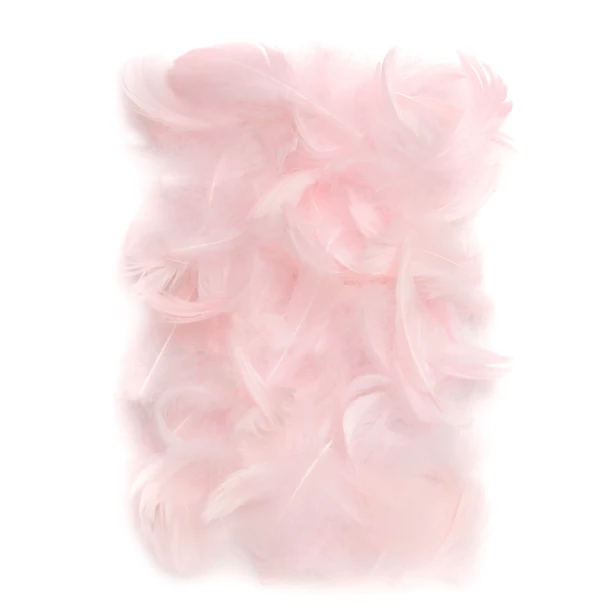 Piórka 5-12cm, 10g - Różowe różowe