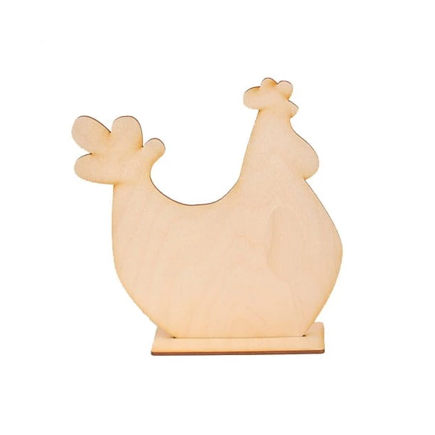 Kura na podstawce 20 cm