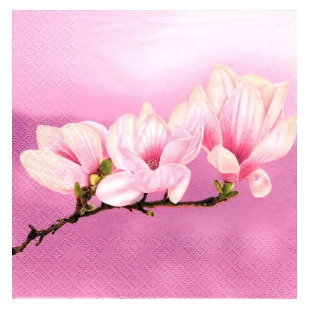 Serwetka - magnolia