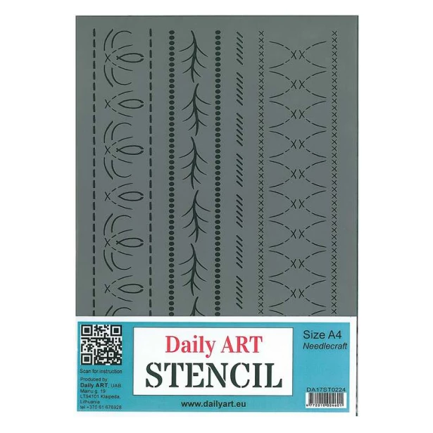 Szablon A4 Needlecraft