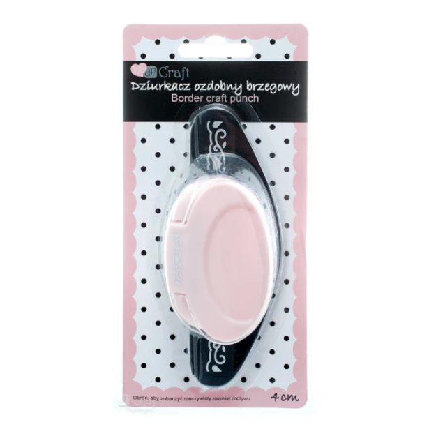 Dziurkacz ozdobny brzegowy SERCA 4 cm