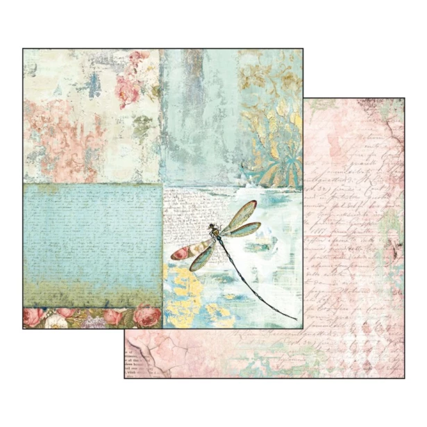 Bloczek papierów do scrapbookingu - 10 arkuszy  30x30 cm WONDERLAND