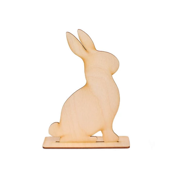 Zając na podstawce 15cm