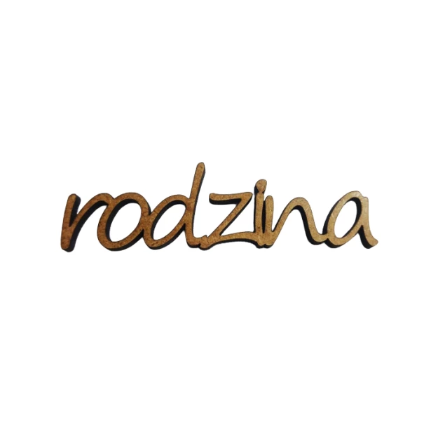 Napis rodzina 10x3cm