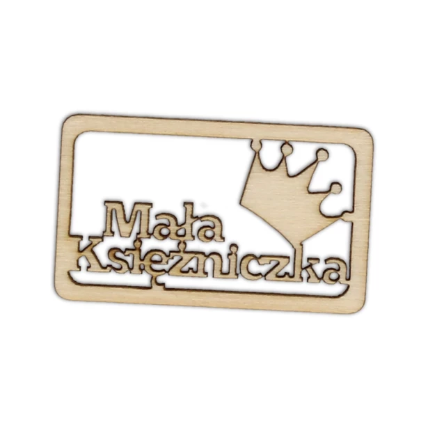 Mała księżniczka 5x3cm