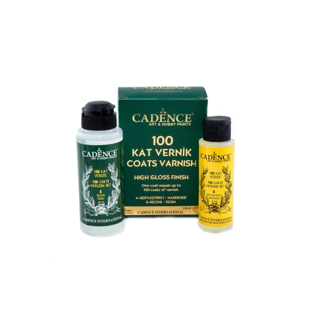 Lakier 100 warstw żywica dwuskładnikowa - 70+120ml
