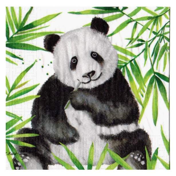 Serwetka - Panda