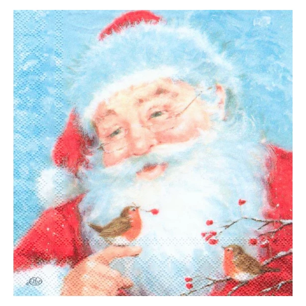 Serwetka mała - Święty Mikołaj