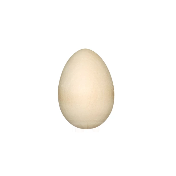Jajko drewniane toczone - 5,7cm
