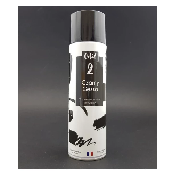 ODIF 2 CZARNY GESSO SPRAY 500ml