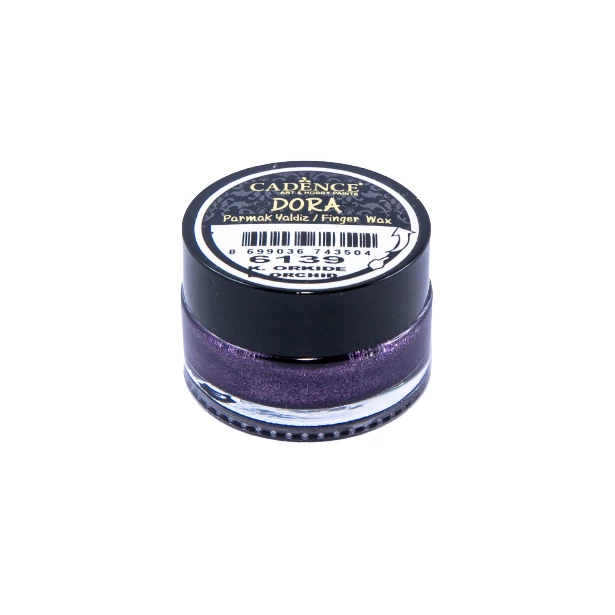 Wosk DORA finger wax - Ciemna orchidea 20ml