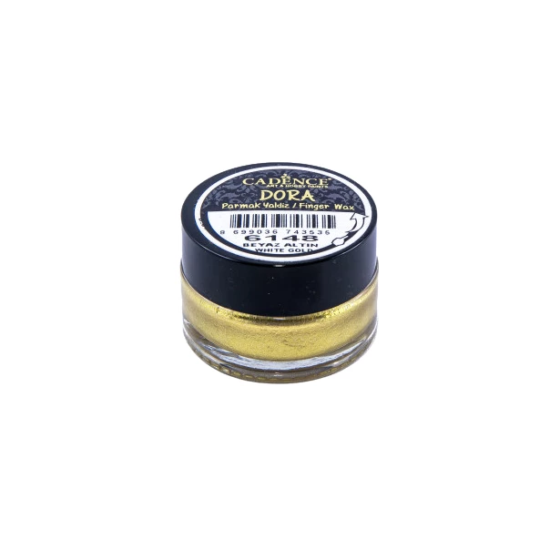 Wosk DORA finger wax - Białe złoto 20ml