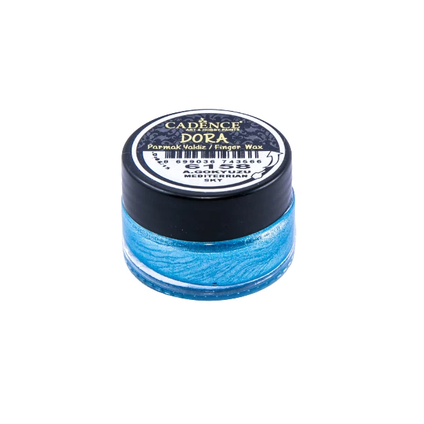 Wosk DORA finger wax - Niebieski 20ml