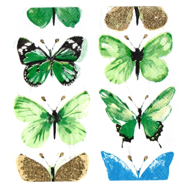Serwetka - Motyle