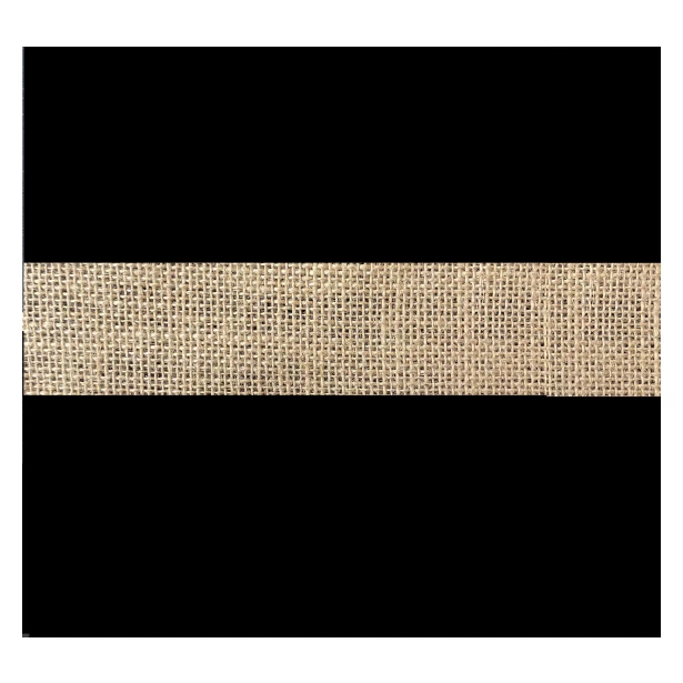 Wstążka jutowa tkana szerokość 50mm - 1metr