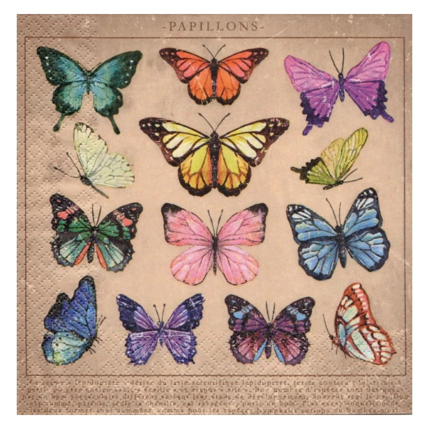 Serwetka  - Motyle