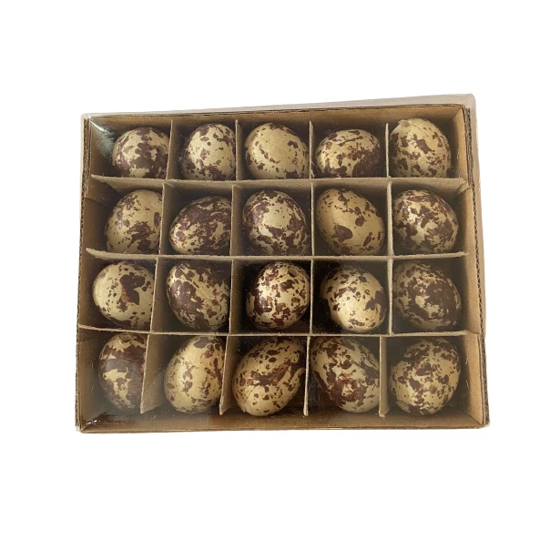 Wydmuszki przepiórcze około 3,6cm - 20 sztuk