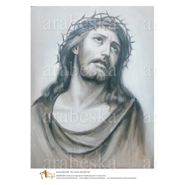 PAPIER RYŻOWY A4 - Jezus