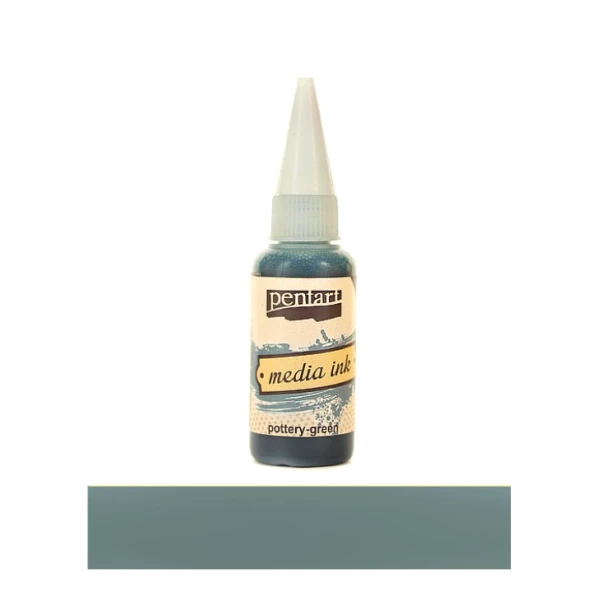 TUSZ MEDIA INK 20 ml ZIELONA PORCELANA