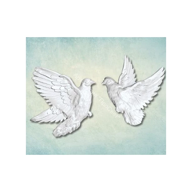 Gołębie foremka silikonowa 3,5x3,5cm