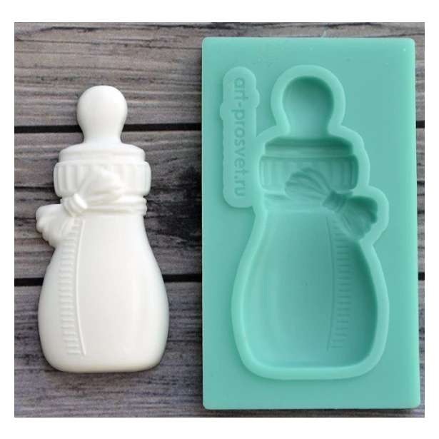 Butelka ze smoczkiem foremka silikonowa 1,9х4,2cm