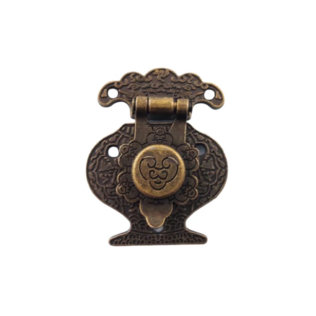 Metalowy zamek do szkatułki 4,5x3,6cm