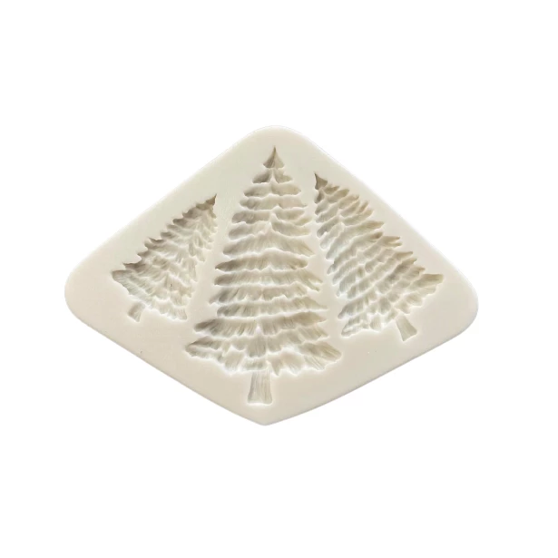 FOREMKA SILIKONOWA 3 CHOINKI 4-8 cm