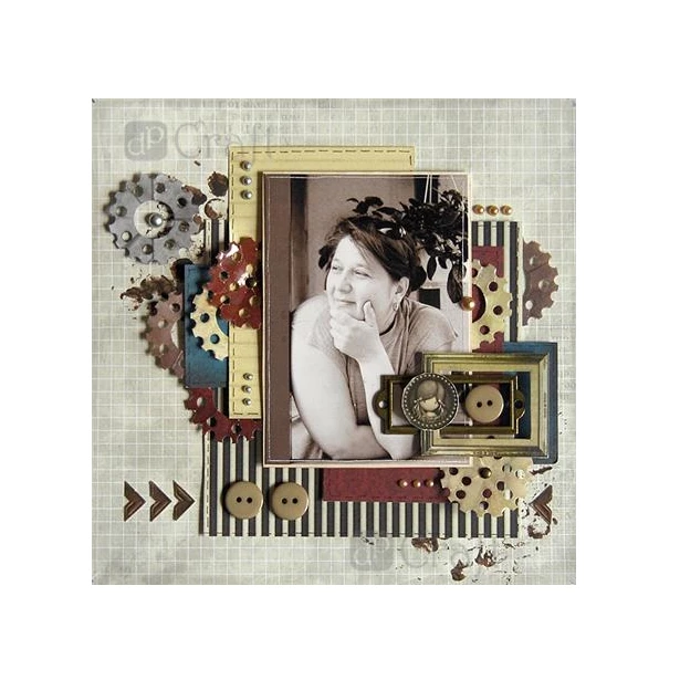 Drewniane choinki 4x5,4 grubość: 1,5cm - 6 sztuk