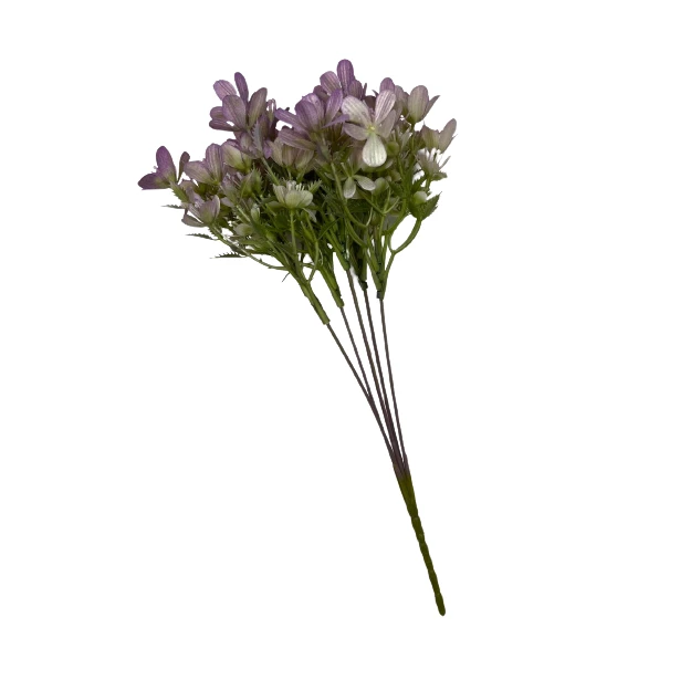 Bukiet fioletowe kwiatuszki sztuczne kwiaty - 30cm