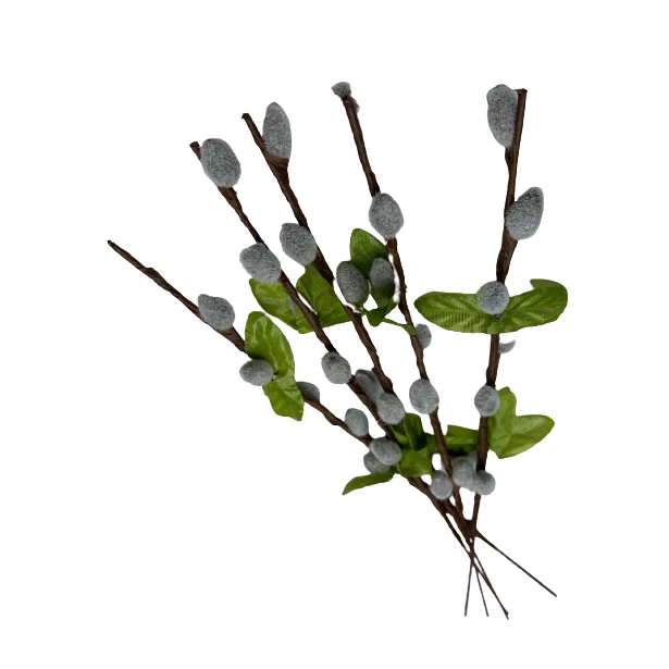 Bazie sztuczne kwiaty 30cm - 5 gałązek