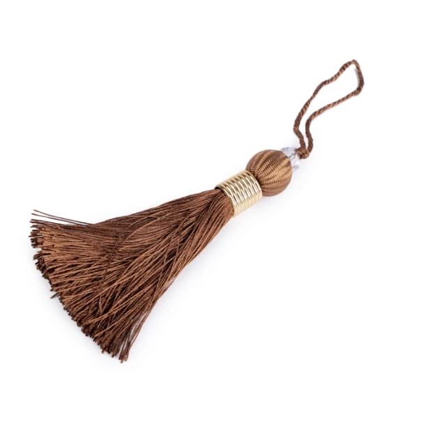 Chwost duży BRĄZOWY długość 14cm