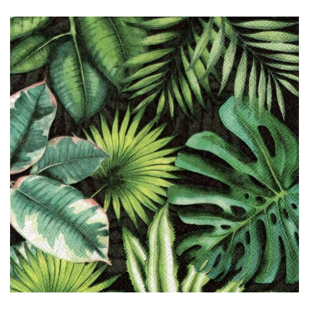 Serwetka - Liście, monstera