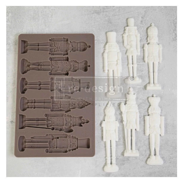 PRIMA-FOREMKA SILIKONOWA 20x13 cm NUTCRACKER MAGIC, DZIADEK DO ORZECHÓW