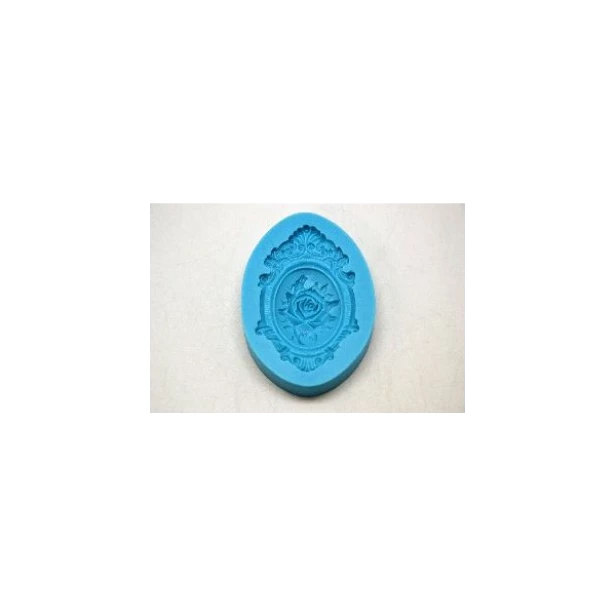PENTART FOREMKA SILIKONOWA MEDALION DUŻY 8,2X5,8CM