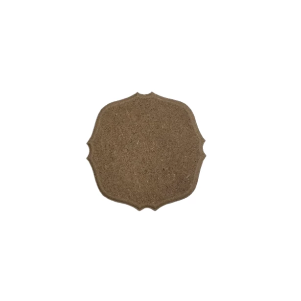 Plakietka MDF, tabliczka kwadratowa fala 15x15 cm