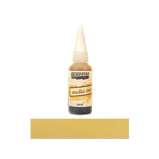 TUSZ MEDIA INK 20 ml PIASEK