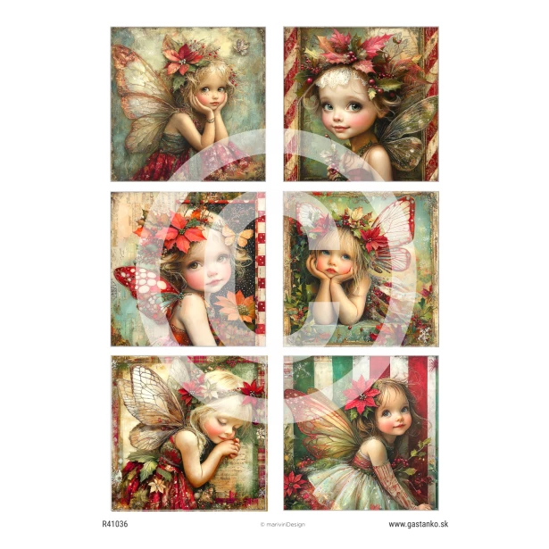 PAPIER RYŻOWY A4 - Dziewczynka, portret