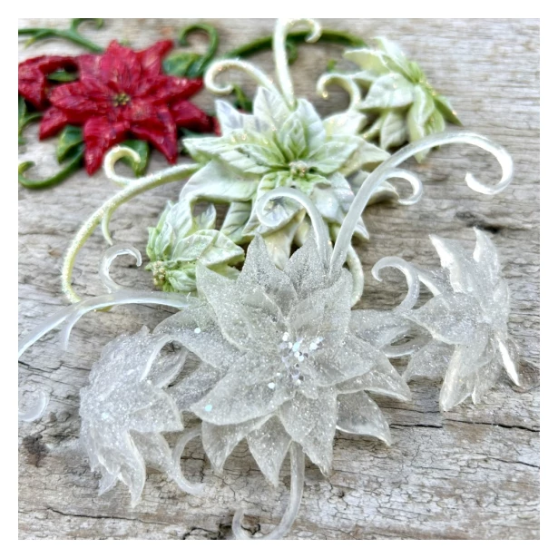 FOREMKA SILIKONOWA GWIAZDA BETLEJEMSKA 8 X 13,2CM