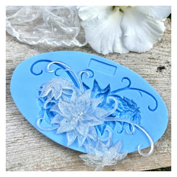 FOREMKA SILIKONOWA GWIAZDA BETLEJEMSKA 8 X 13,2CM