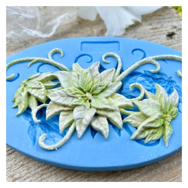 FOREMKA SILIKONOWA GWIAZDA BETLEJEMSKA 8 X 13,2CM