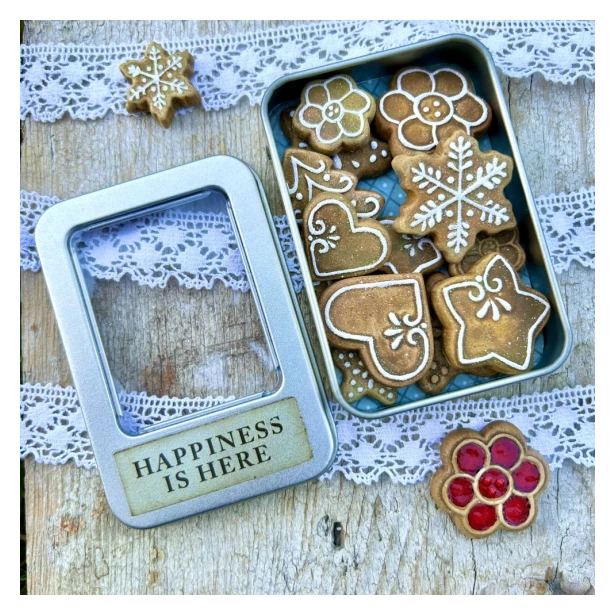 FOREMKA SILIKONOWA PIERNICZKI DEKOROWANE 9 x 11,5 cm